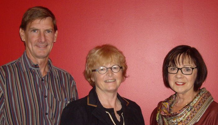 Glen Randall, Mary Law, and Patricia Wakefield